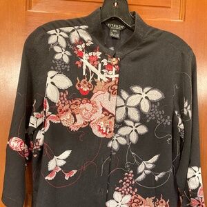 Citron Silk blouse